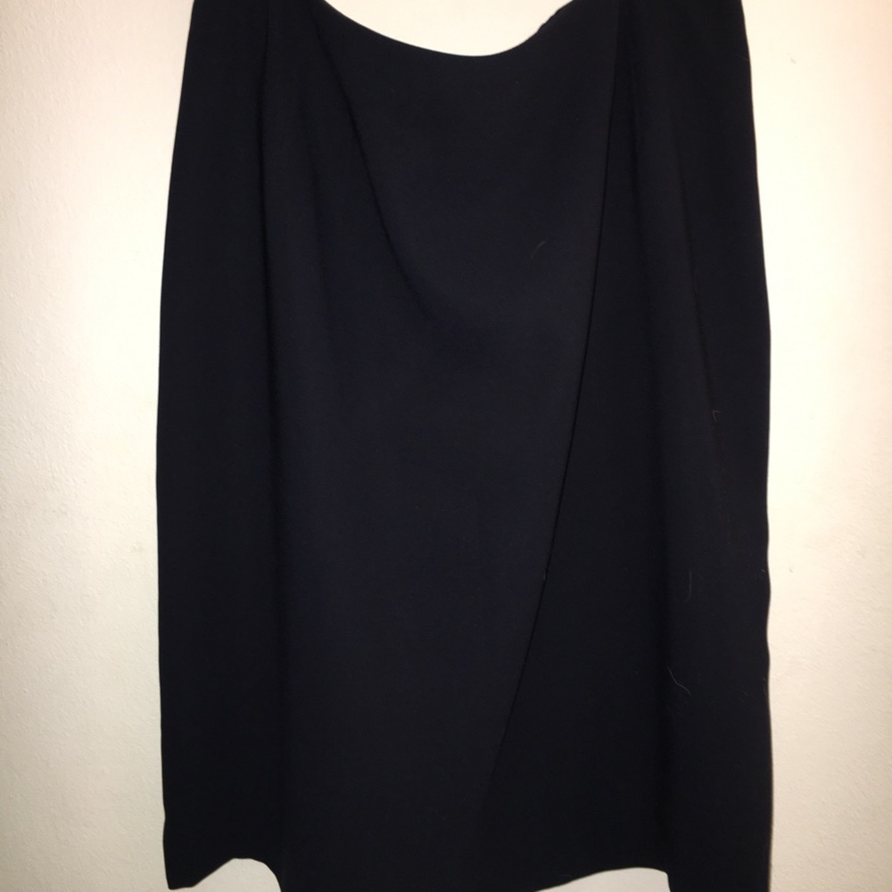 Preston & York Navy Work Skirt